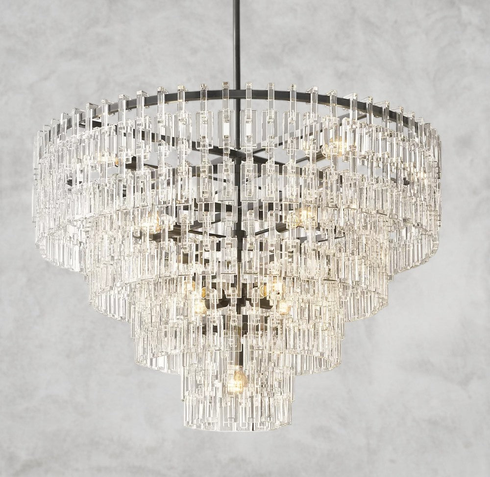 Marignan Tiered Round Chandelier 36", 48", 60"